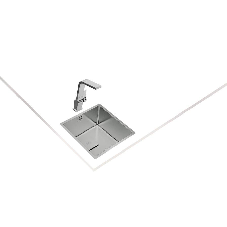 Teka Flexlinea Stainless Steel 3-in-1 Installation Sink (44 x 20 x 44 cm)