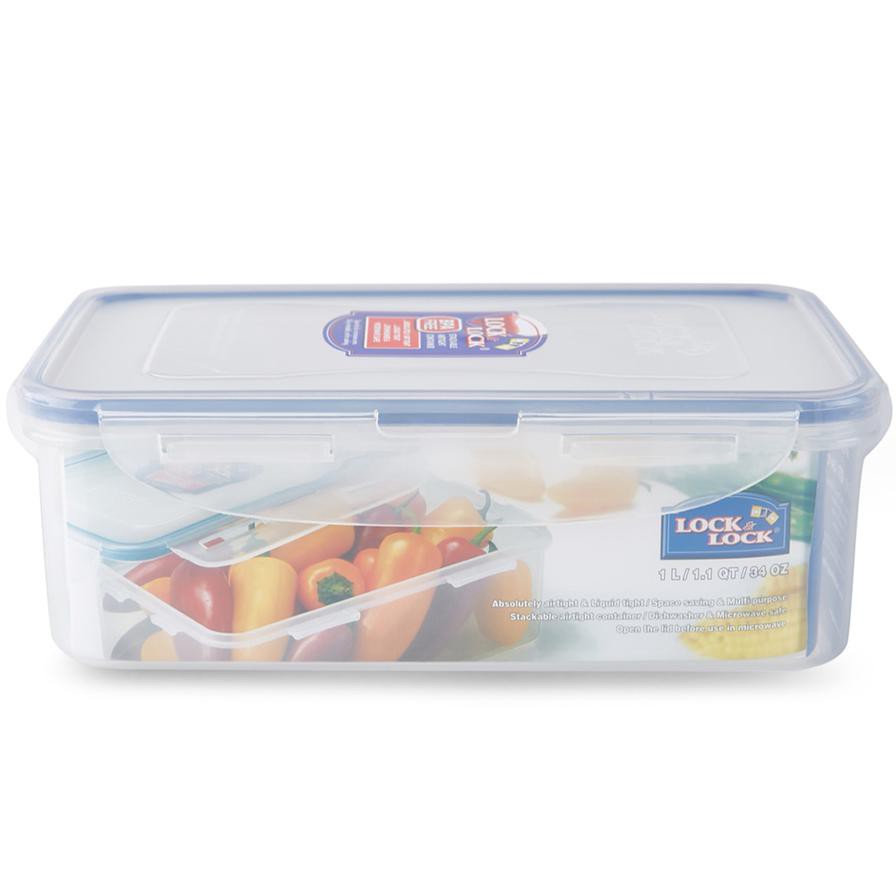 Lock & Lock HPL817 Food Rectangular Food Container (1 L)