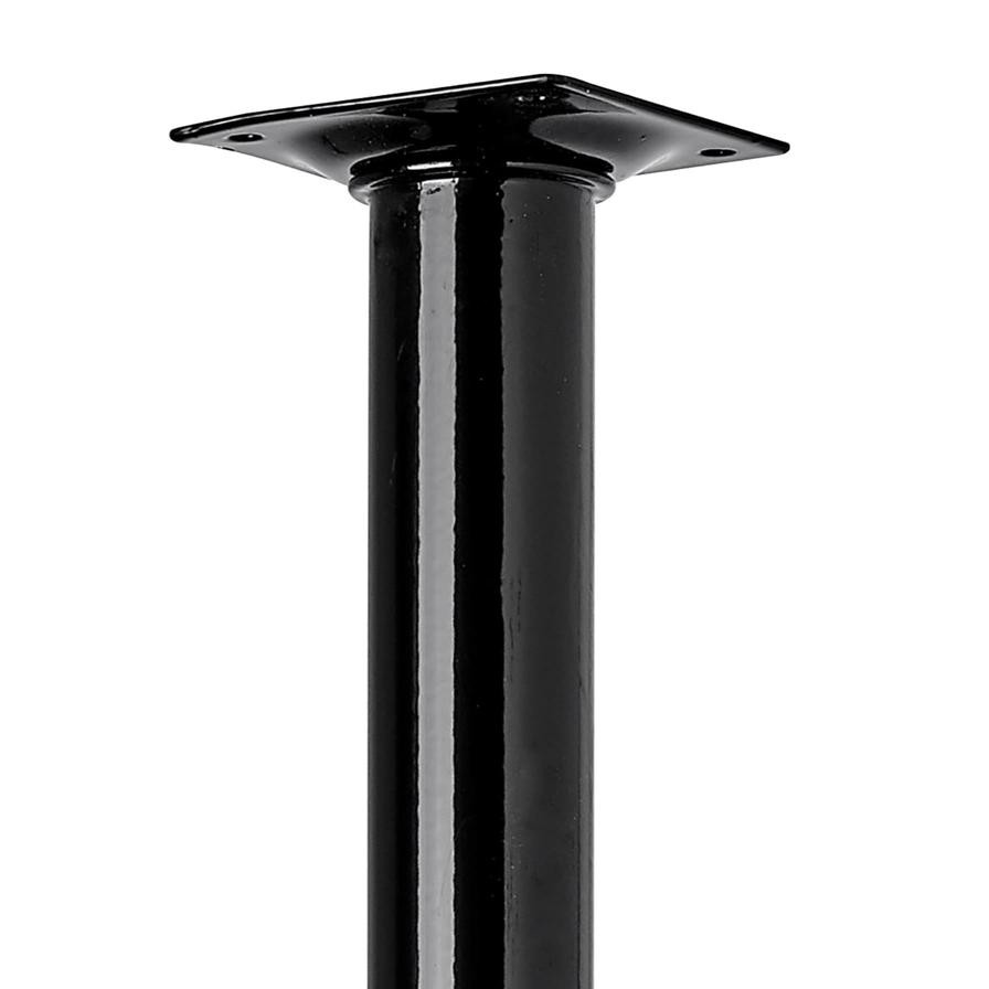 Hettich Furniture Leg (Black, 30 x 700 mm)