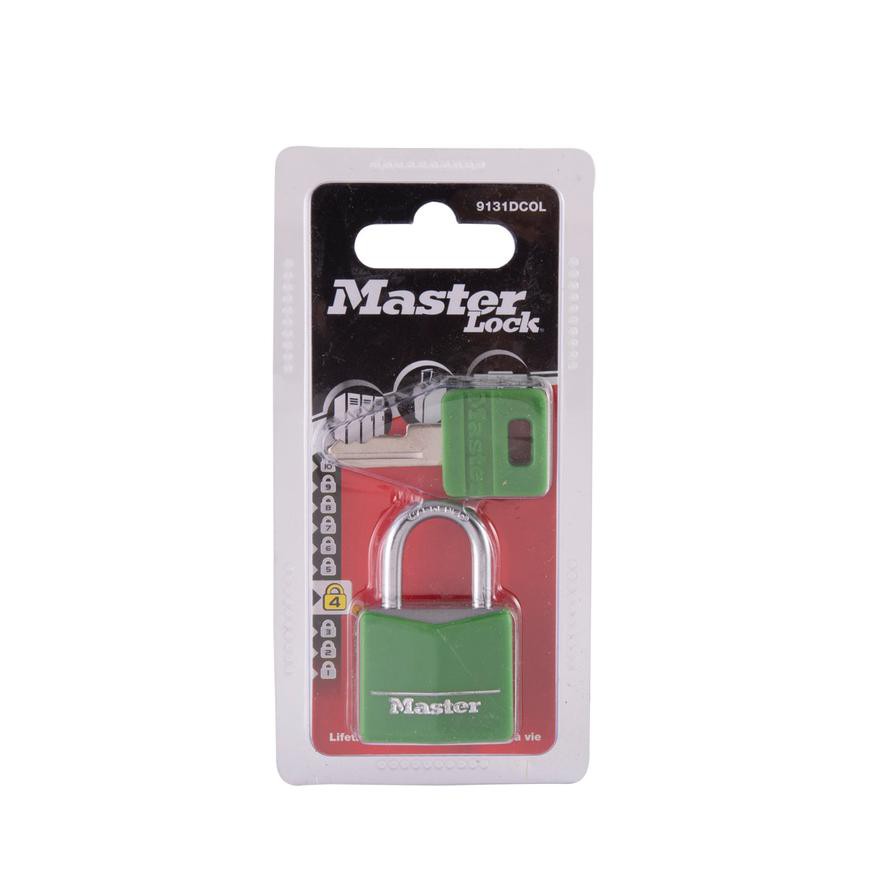 Master Lock Padlock with Vinyl Cover