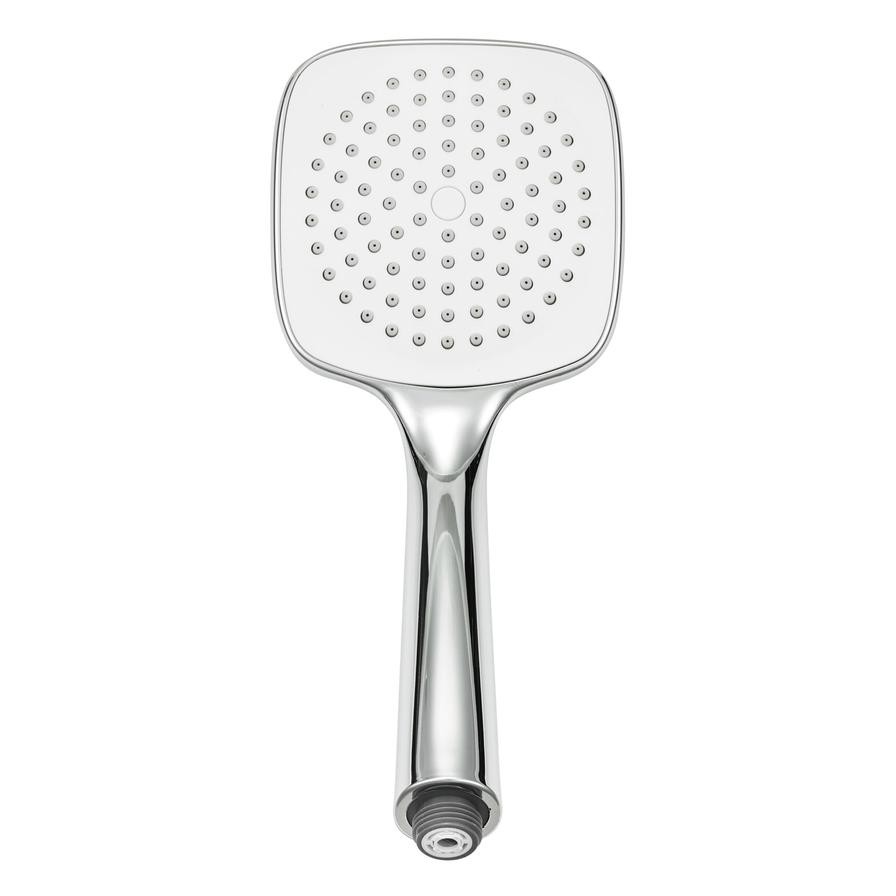 GoodHome Teesta Plastic Single-Spray Pattern Shower Head (110 x 56 mm)