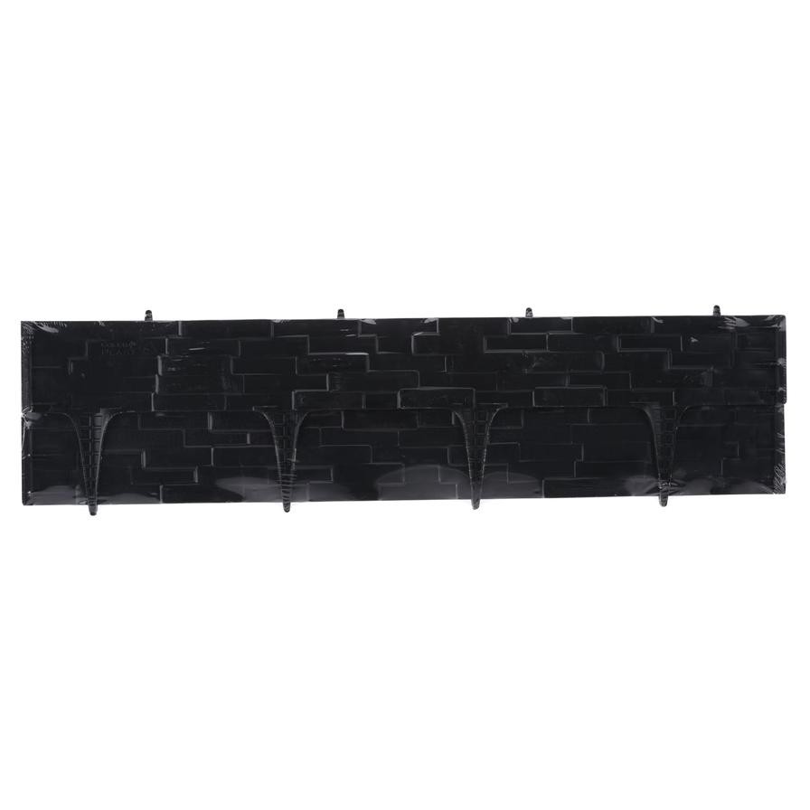 Garden Plast Stone Palisade (3 pcs, 2.4 m, Black)