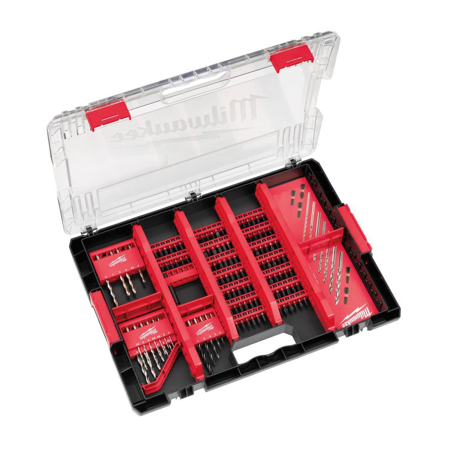 Milwaukee Shockwave Impact Duty Screwdriving Bit Set (120 Pc.)