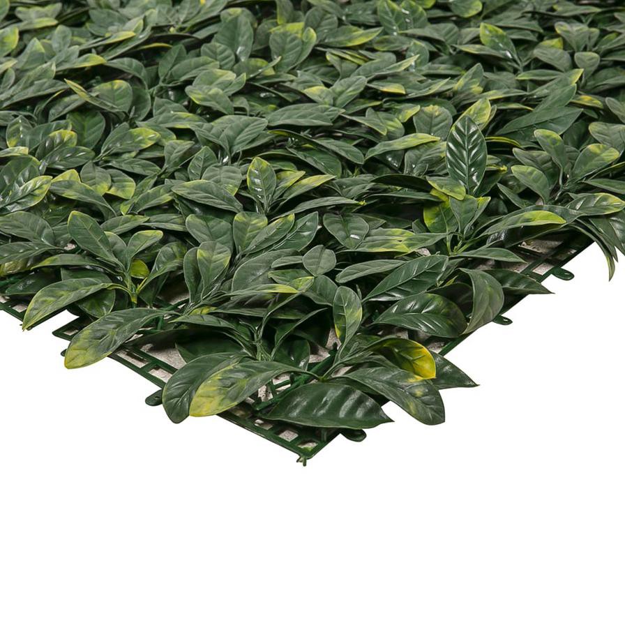 Living Space Artificial Plant Hedge (1 x 1 m, Green)