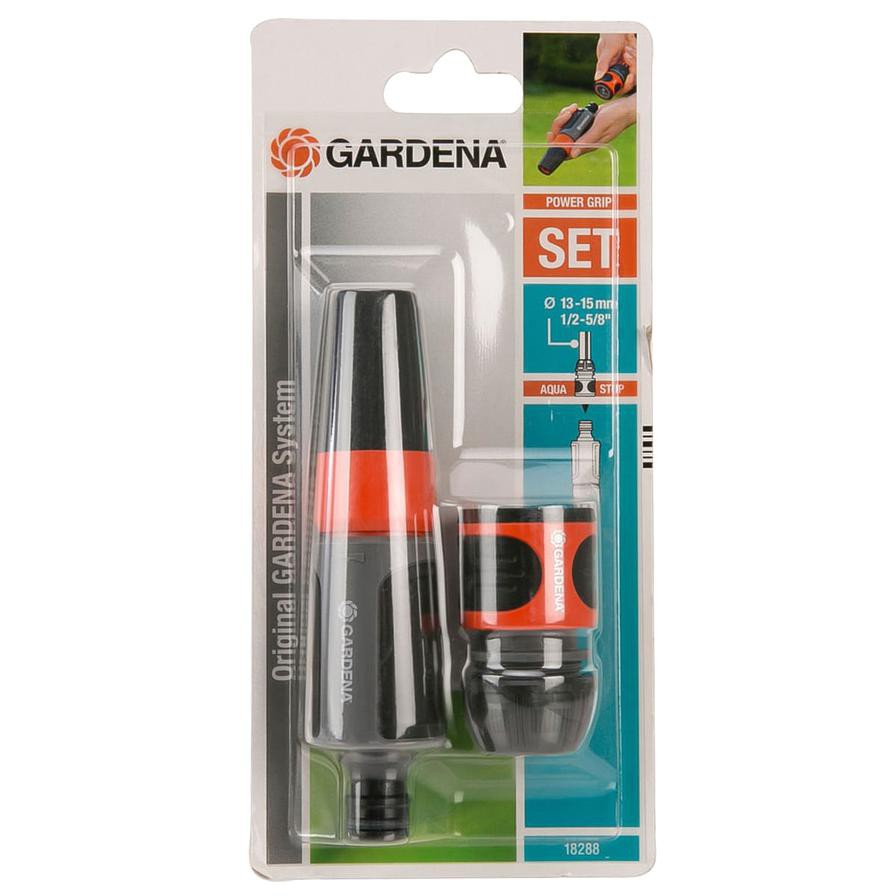 Gardena Stop N Spray Set (1.3 cm, Black/Orange)