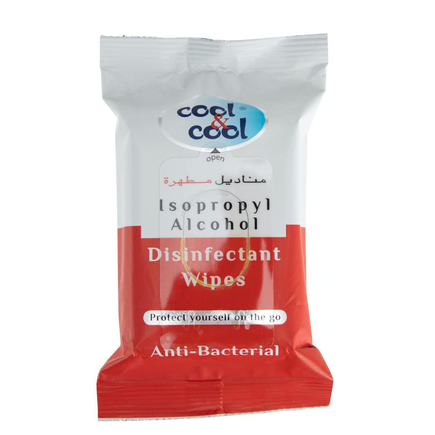 Cool & Cool Disinfectant Anti Bacterial Wipes Pack (3 Pc.)