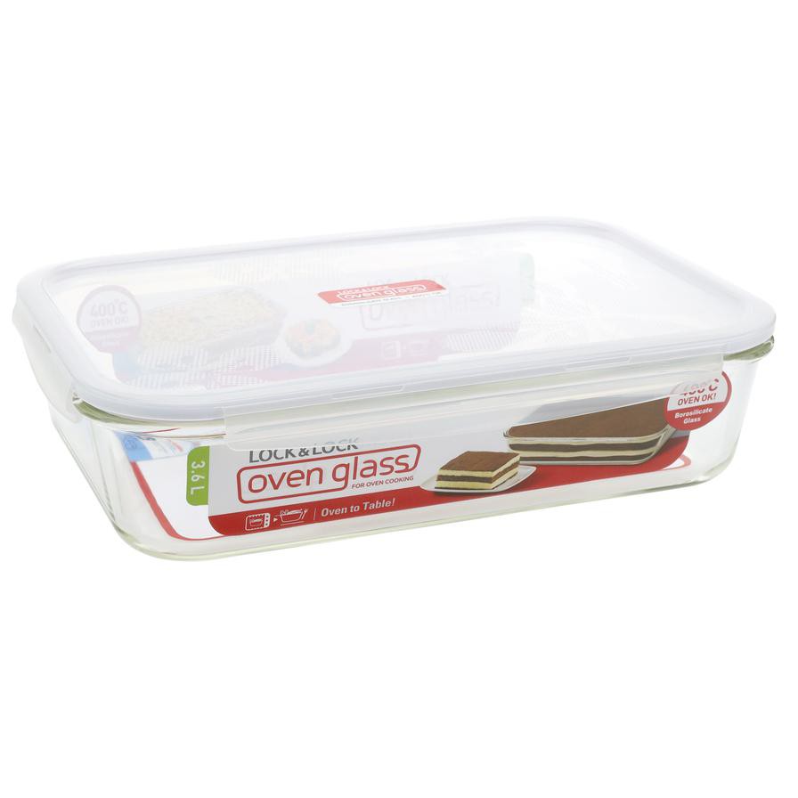 Lock & Lock Oven Glass Container (3.6 L)