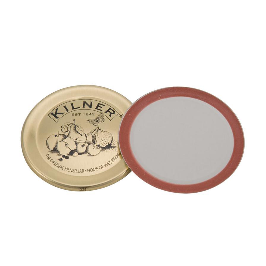 Kilner Seal Lids for Preserve Jars (7 x 2.5 x 9.5 cm, Set of 12)