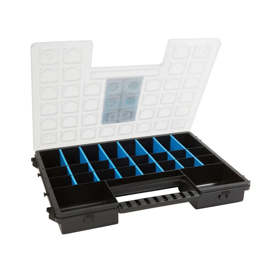 Mac Allister Polypropylene Organiser W/ Removeable Dividers (Large)