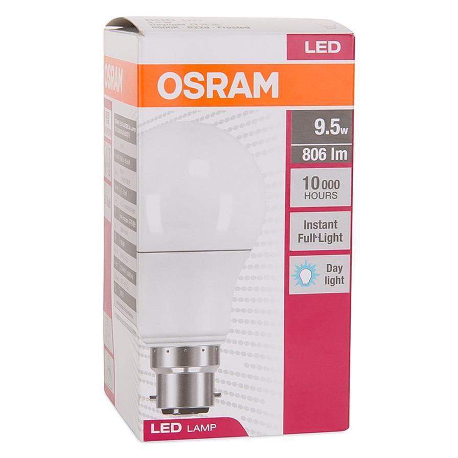 Osram GB24906 E27 9.5W Frosted LED Classic A Bulb