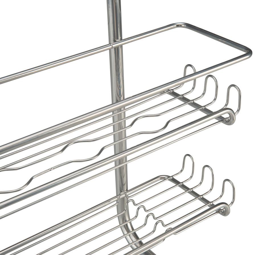 Interdesign Classico Jumbo Shower Caddy (53.3 x 31.4 x 27.9 cm, Silver)