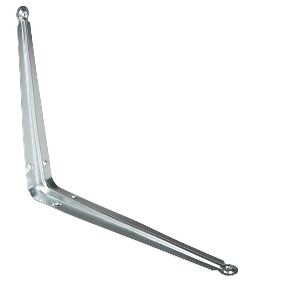 Ace Zinc Heavy Duty Shelf Bracket (35.6 x 30.5 cm, Silver