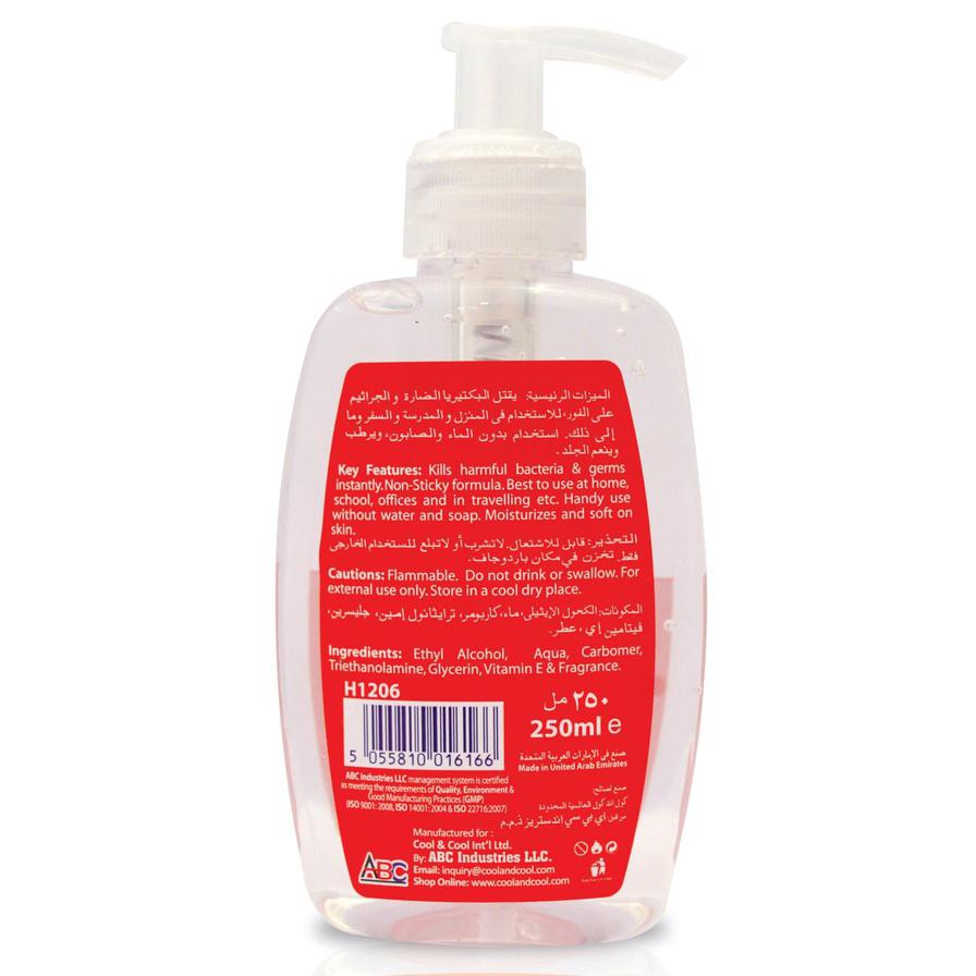 Cool & Cool Hand Sanitizer (250 ml)