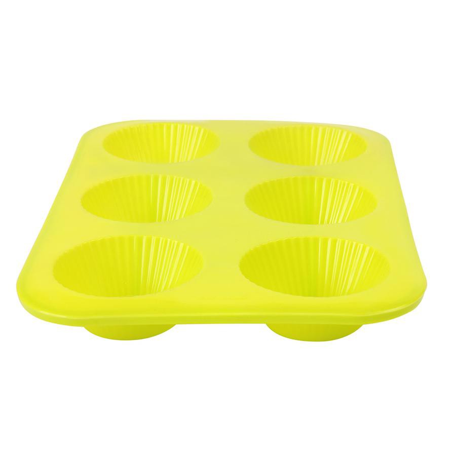 Zeal Cup Cake and Muffin Mould (28 x 19 cm, Red)