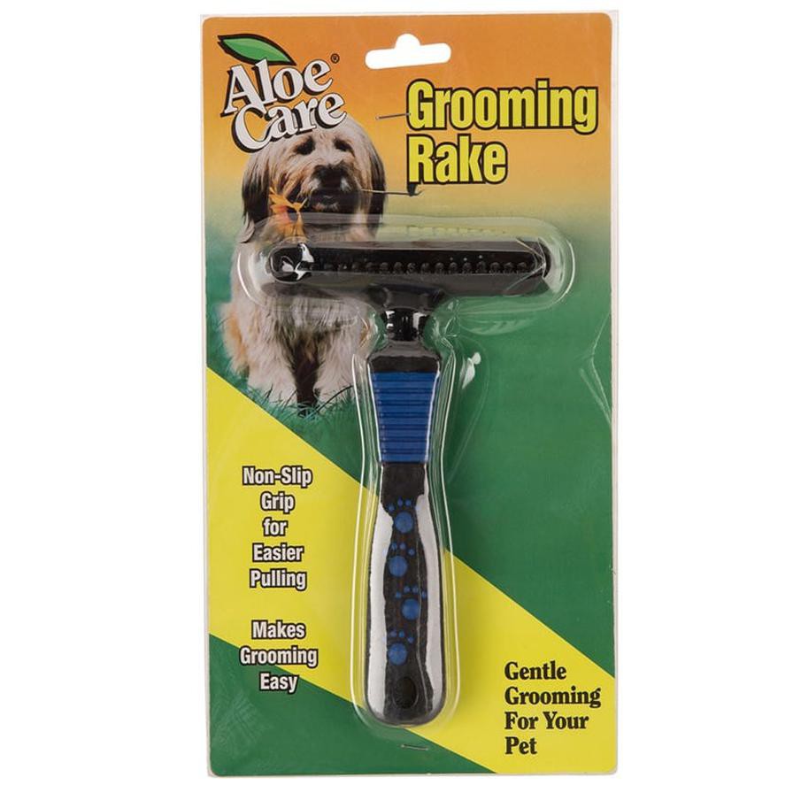 Aloe Care Designer Dog Rake Carded