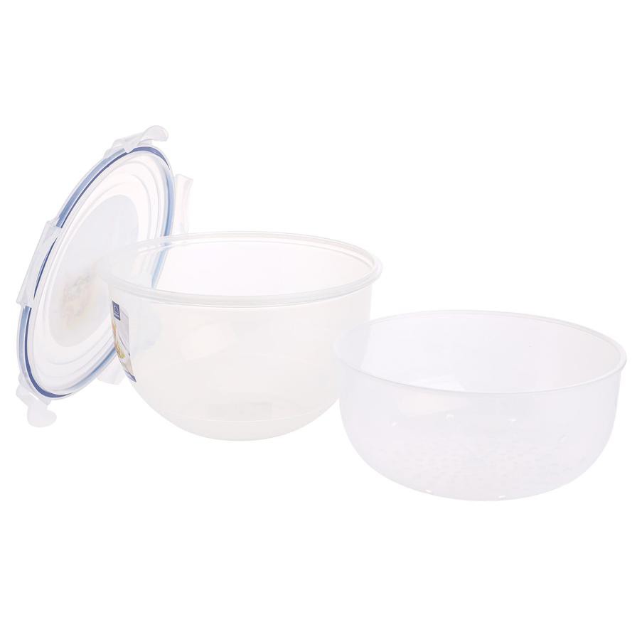 Lock & Lock Salad Bowl W/Tray (4 L)