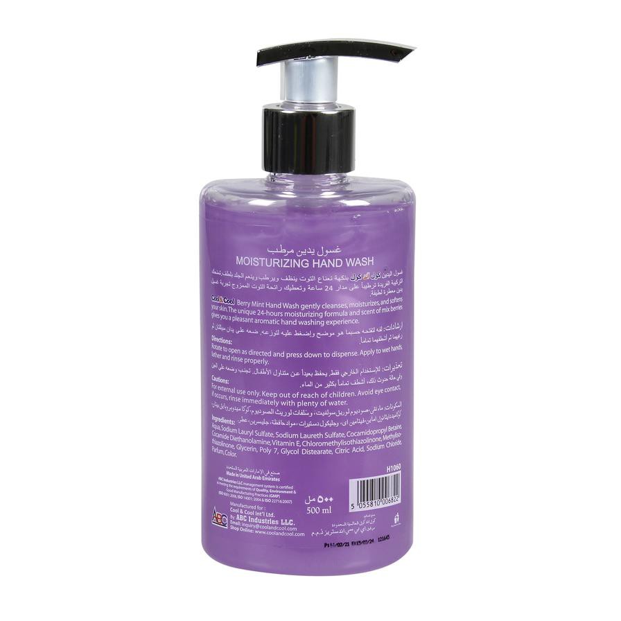 Cool & Cool Berry Mint Hand Wash (500 ml)