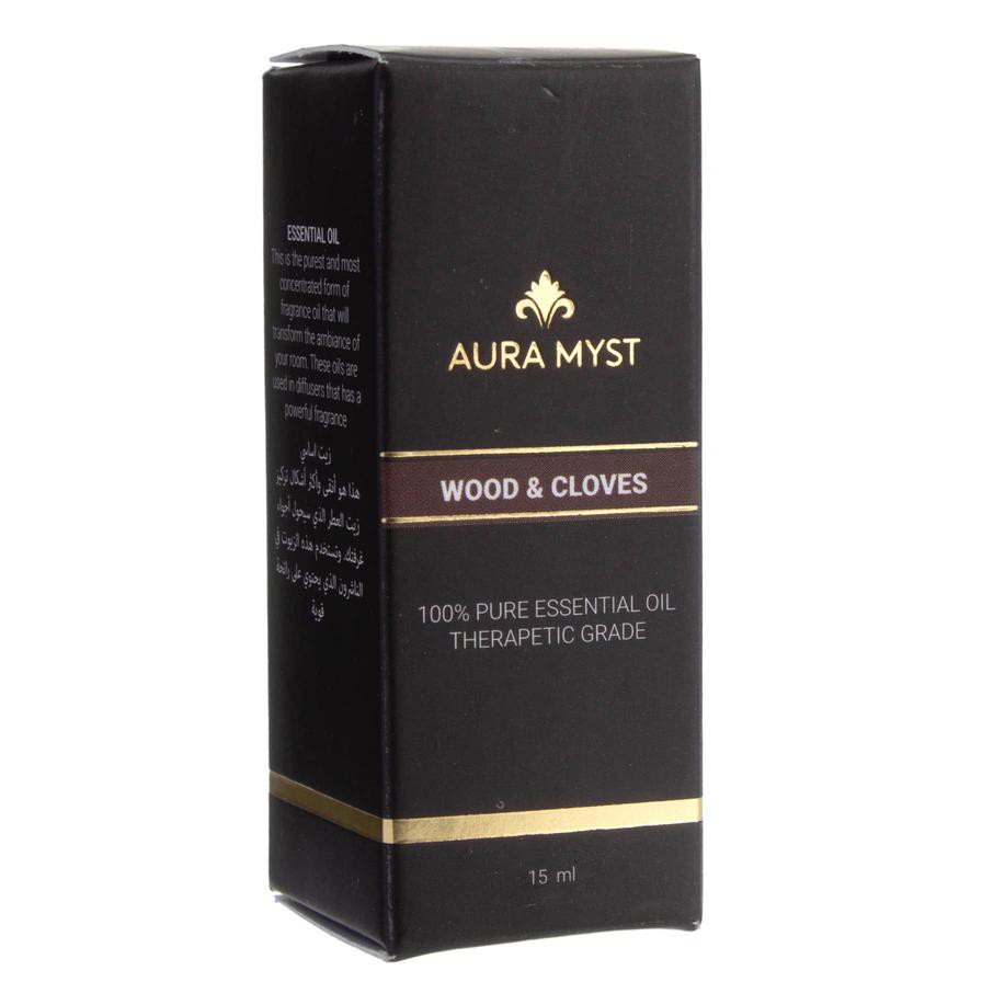 Aura Myst Essential Oil (15 ml, Wood & Cloves)