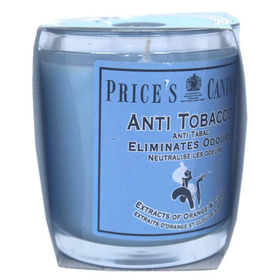 Price's Freshair Anti Tobacco Jar Candle