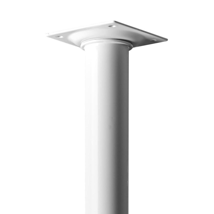 Hettich Furniture Leg (White, 30 x 800 mm)