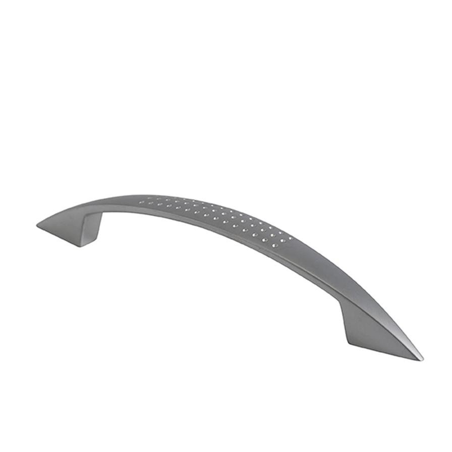 Hettich Furniture Handle - Matt Chrome, (128 mm)