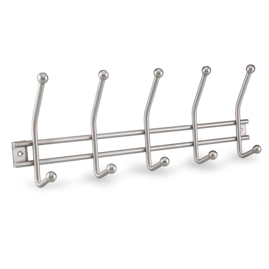 Hettich Stainless Steel Coat Rack (5 Hooks)