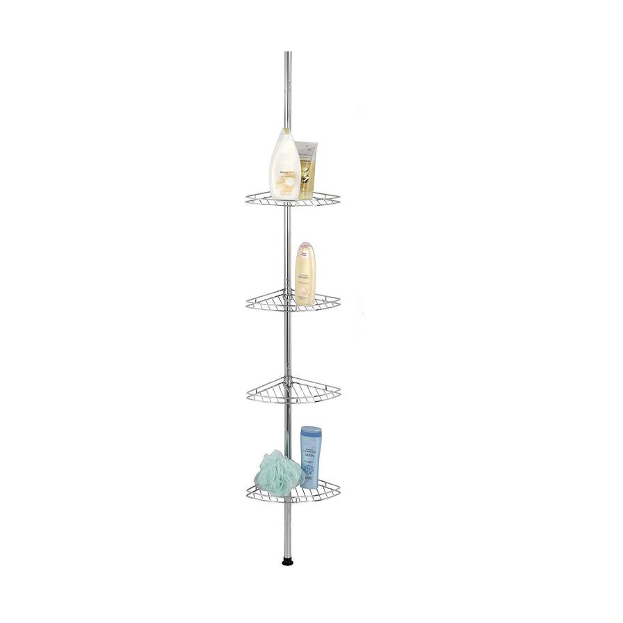 Wenko Prea Telescopic Corner Shelf (63 cm)