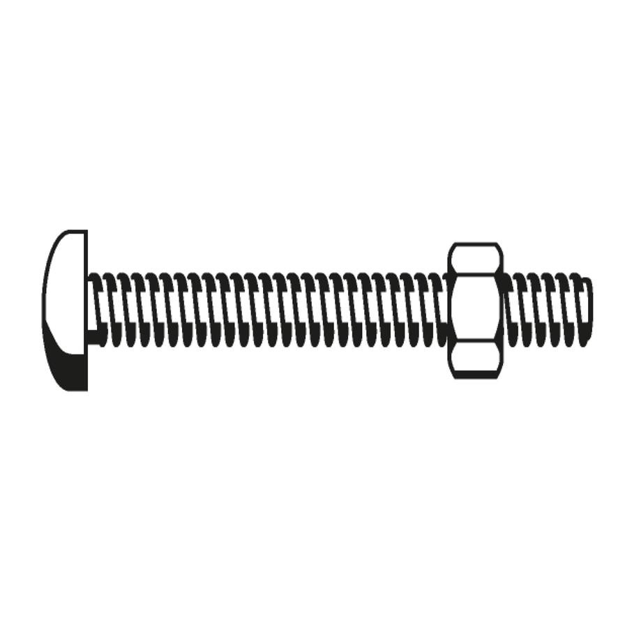 Suki Steel Roofing Bolt (M8 x 5 cm)