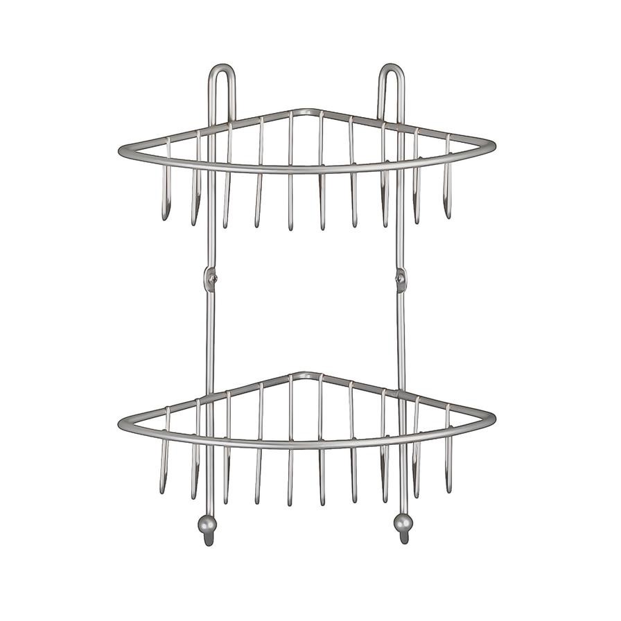 Wenko Milano 2-Tier Bathroom Rack (23 x 17 x 30 cm)