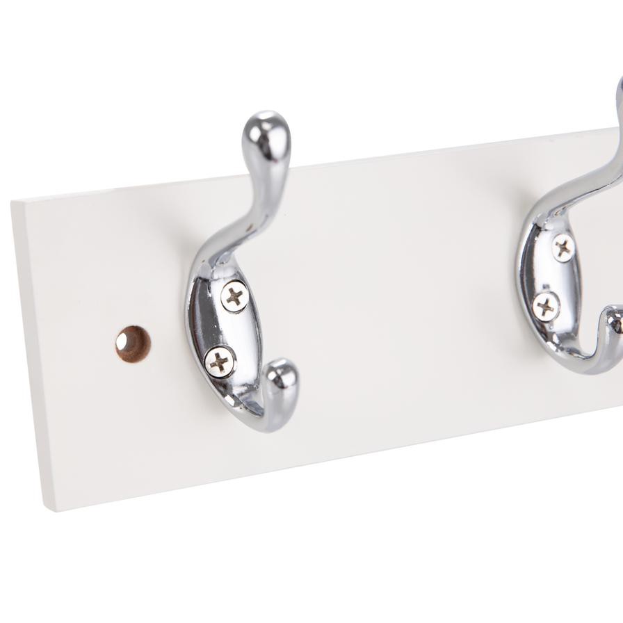 Hettich Wooden Coatrack Lacquered (White)