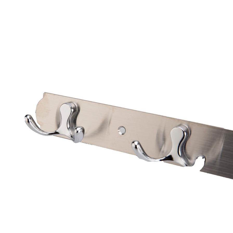 Hettich Chrome Plated 5-Hook Rack (Silver)