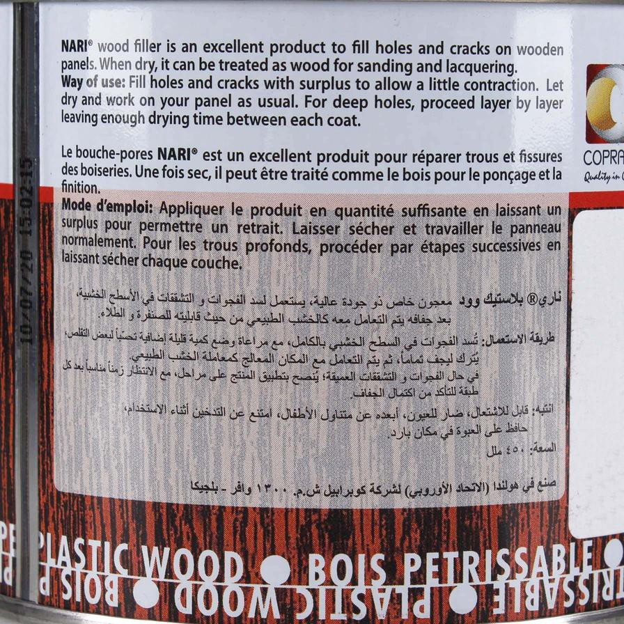 Nari Plastic Wood Filler (450 ml, Mahogany 28)