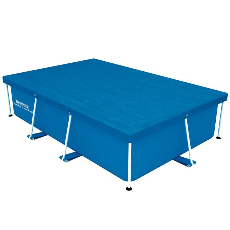 Bestway Flowclear Cover For Frame Pool (259 x 170 cm, Blue)