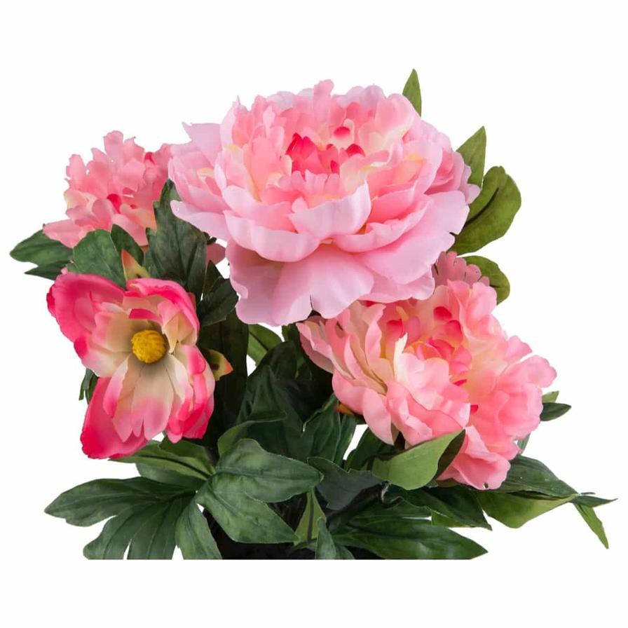 Artificial Potted Peony (Pink)