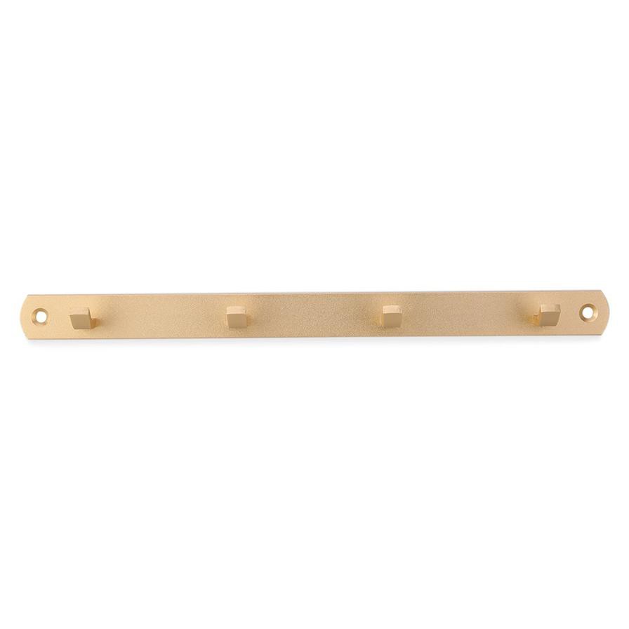 Hettich 4-Hook Coat Rack (Gold)