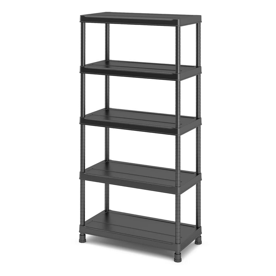 Form Links 5-Tier Polypropylene Shelving Unit (182 x 90 x 45 cm)