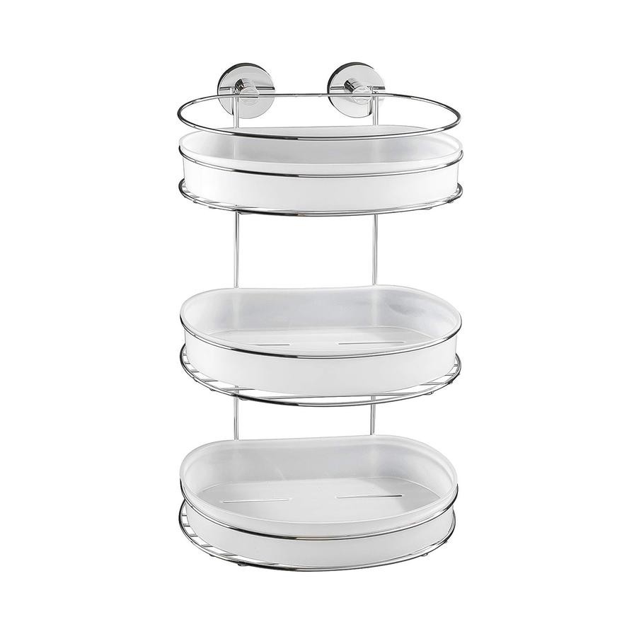 Wenko Milazzo 3-Tier Wall Rack (28 x 16 x 44.5 cm)