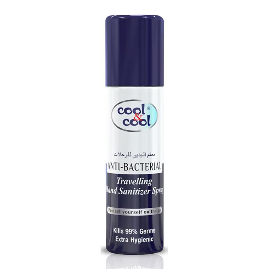 Cool & Cool Anti-Bacterial Travelling Hand Sanitizer Spray (60 ml, 3 pcs)