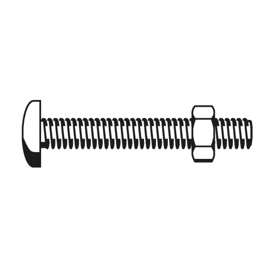 Suki Steel Roofing Bolt (M8 x 8 cm)