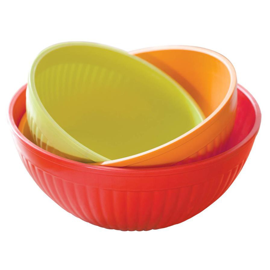 Nordic Prep & Serve Bowls (Set of 4, Multicolored)