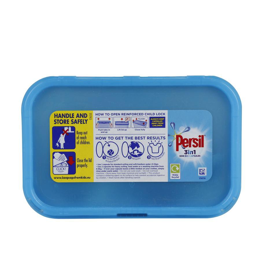 Persil 3-in-1 Non-Bio Washing Capsules Tub (15 Pc.)