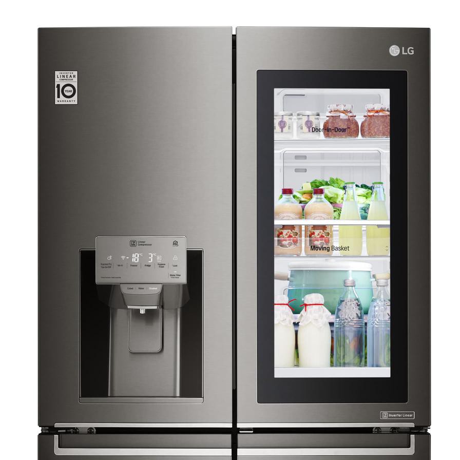 LG Side-by-Side Refrigerator, GR-X39FMKHL (870 L)