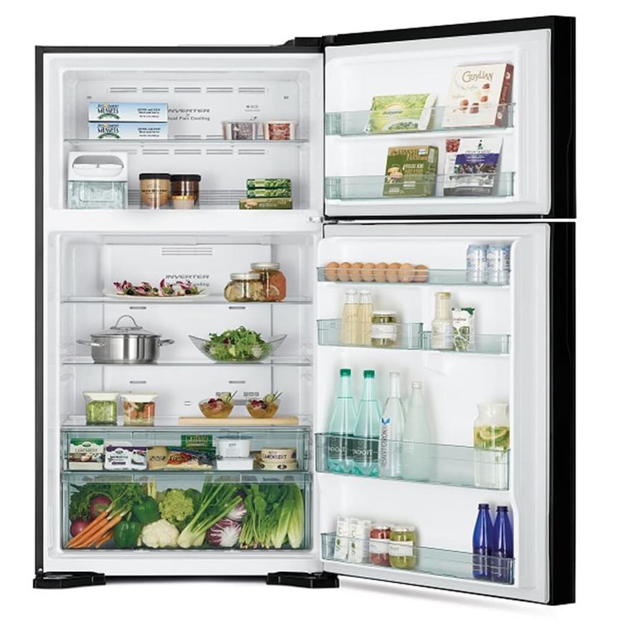 Hitachi Freestanding Refrigerator, RV715PUK7KPSV (710 L)