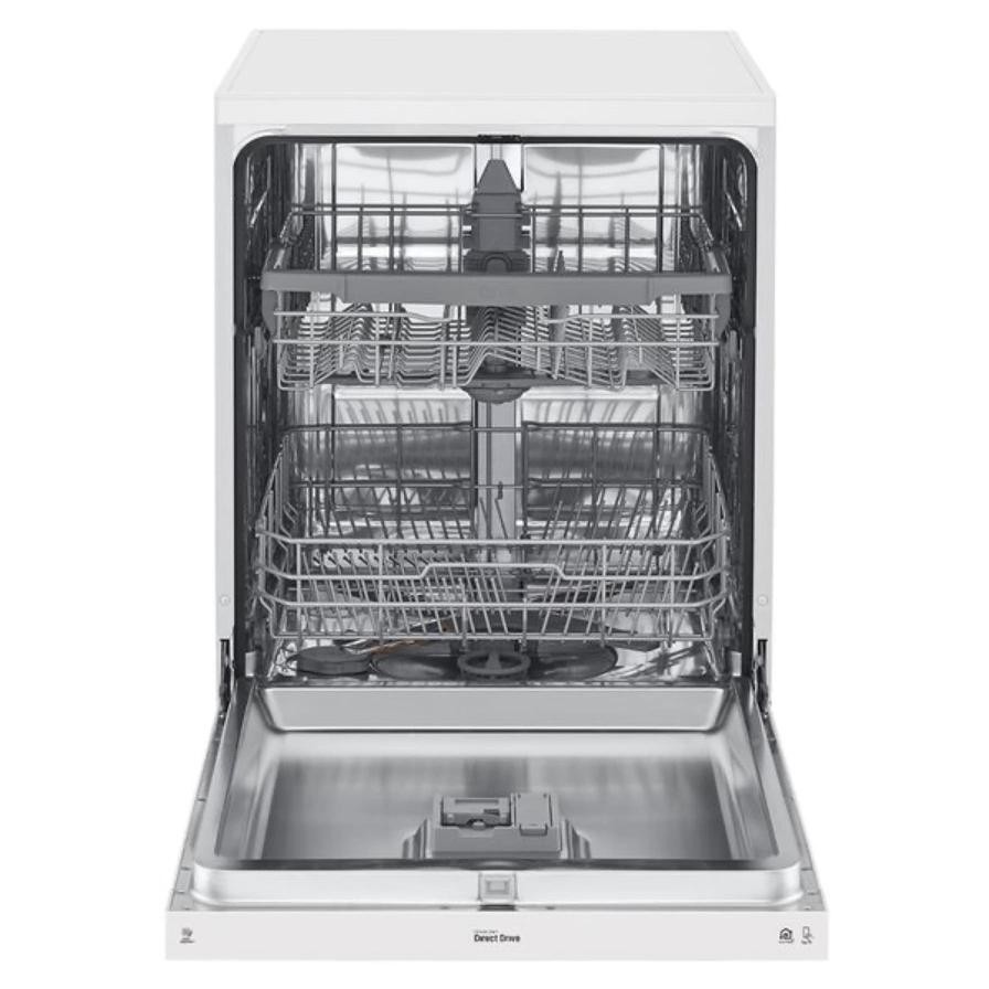 LG QuadWash Freestanding Dishwasher, DFB512FW (14 Place Settings)