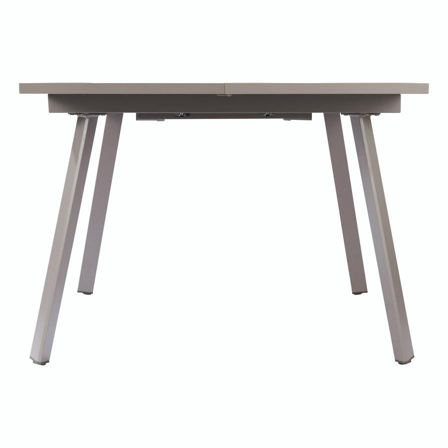 Wolin Aluminum Extendable Table GoodHome (750 x 945 x 1400 mm)