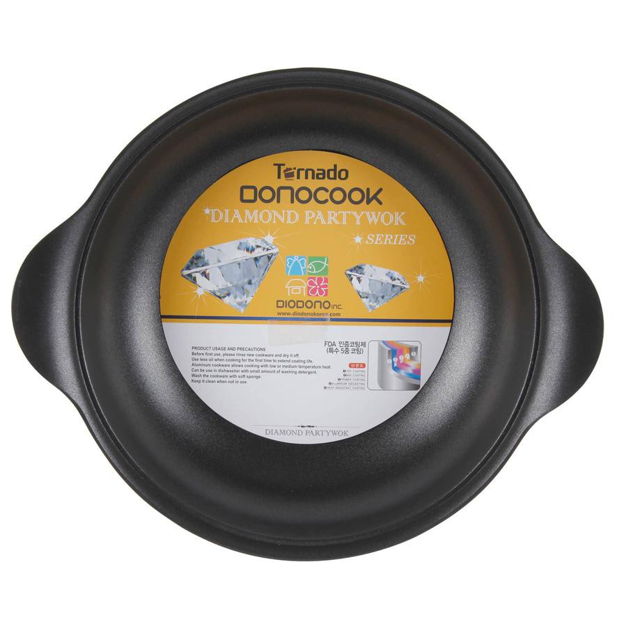 Tornado Donocook Aluminium Die Cast Party Wok (28 cm)