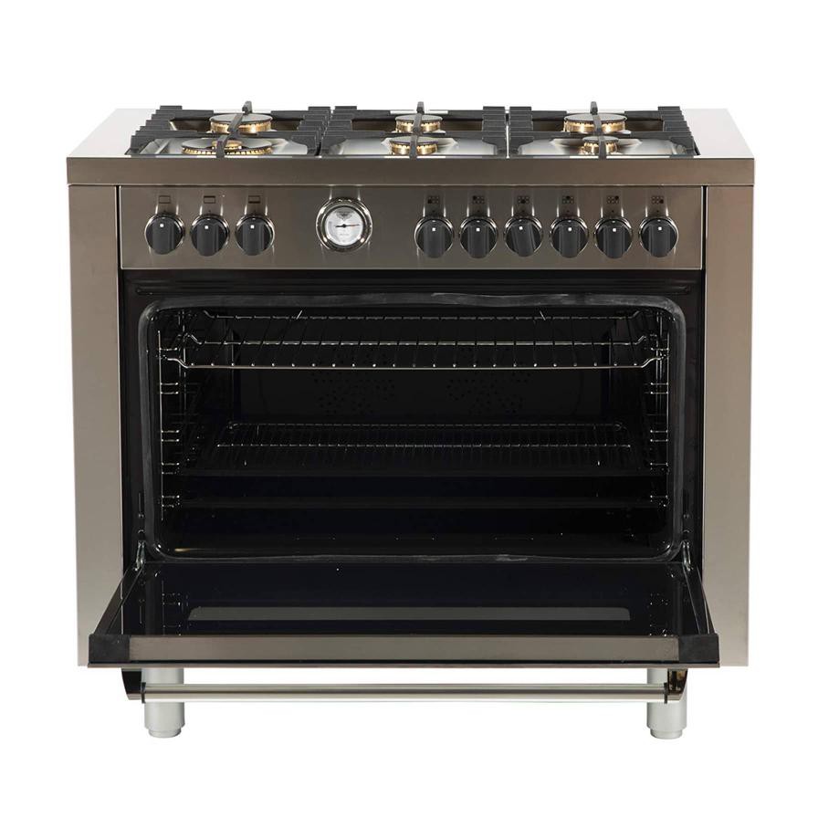 Bertazzoni Master Series Freestanding 6-Burner Gas Cooker, MAS1006GGVLXE (100 x 60 x 85 cm)