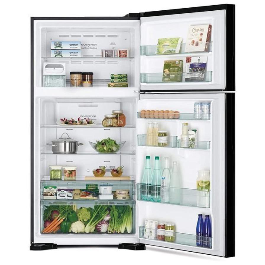 Hitachi Top Mount Refrigerator, RV710PUK7KBSL (710 L)