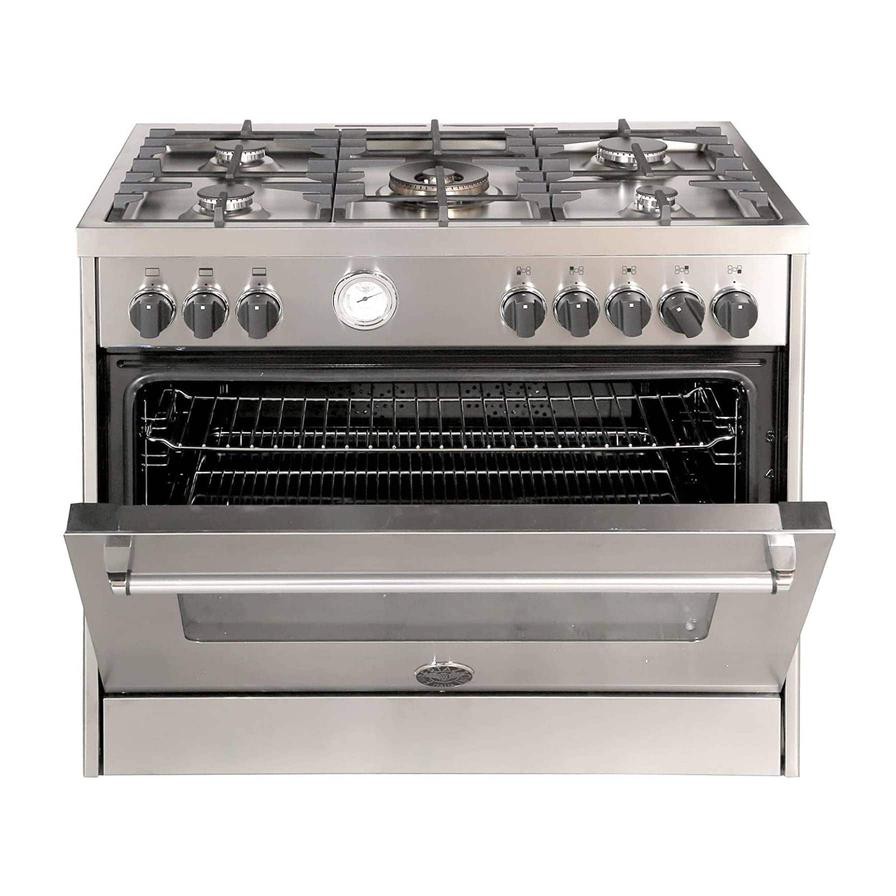 Bertazzoni Master Series Freestanding 5-Burner Gas Cooker, MAS905GGVLXE (90 x 60 x 85 cm)