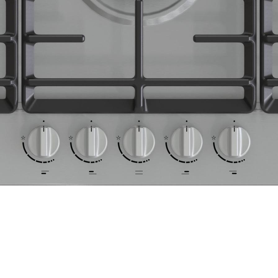 Gorenje Built-In 5-Burner Gas Hob, GW9C51X (90 x 13.2 x 52 cm)